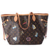 Louis Vuitton Neverfull MM Lovelock Love Lock Tote Bag M44364 Canvas